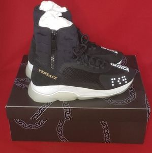 Versace Sneaker Boots Chain Reaction High Top NIB
